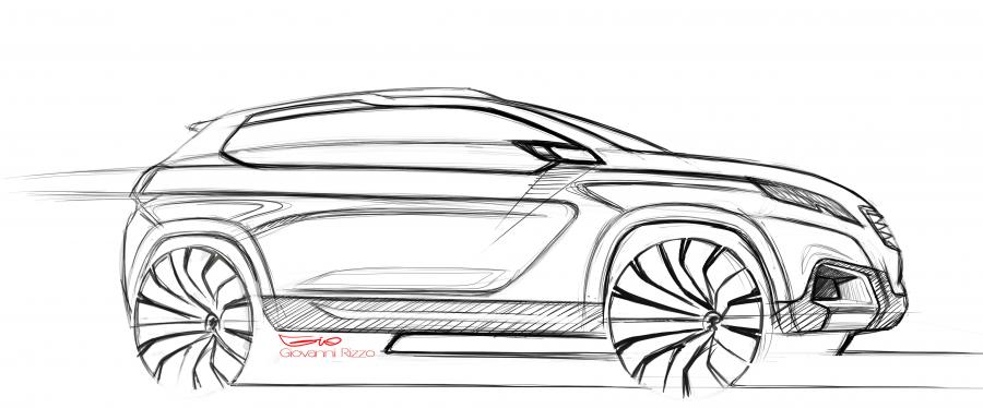  Peugeot Urban Crossover Concept 2012 года  (фото 11 из 16)